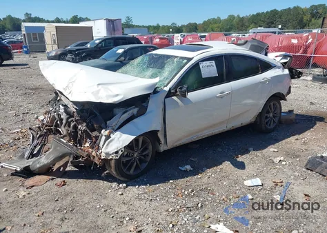 2021 Honda Civic Ex z USA, uszkodzony, nr VIN 19XFC1F34ME003876